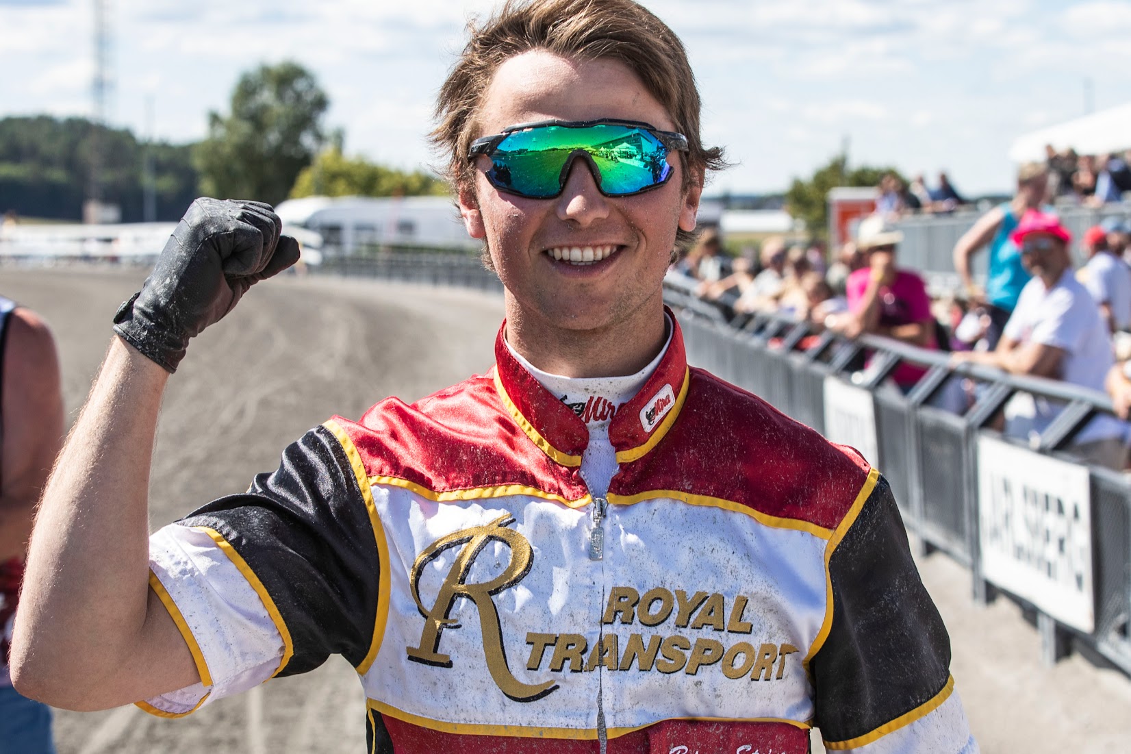 Bjørn Steine vant Thor Tholfsens minneløp tidligere i sommer. NM er sommerens andre høydepunkt for de stallansatte. Foto: hesteguiden.com 